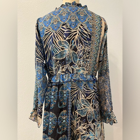 Johnny Was Silk dress - Picture 3 of 5